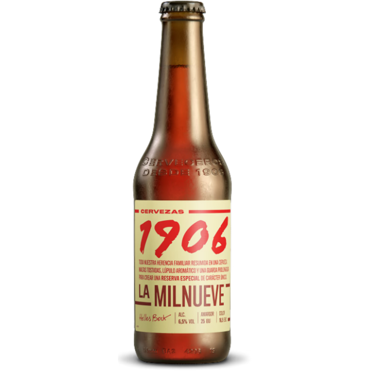 Cerveza 1906 La Milnueve (Caja 24 unid.)