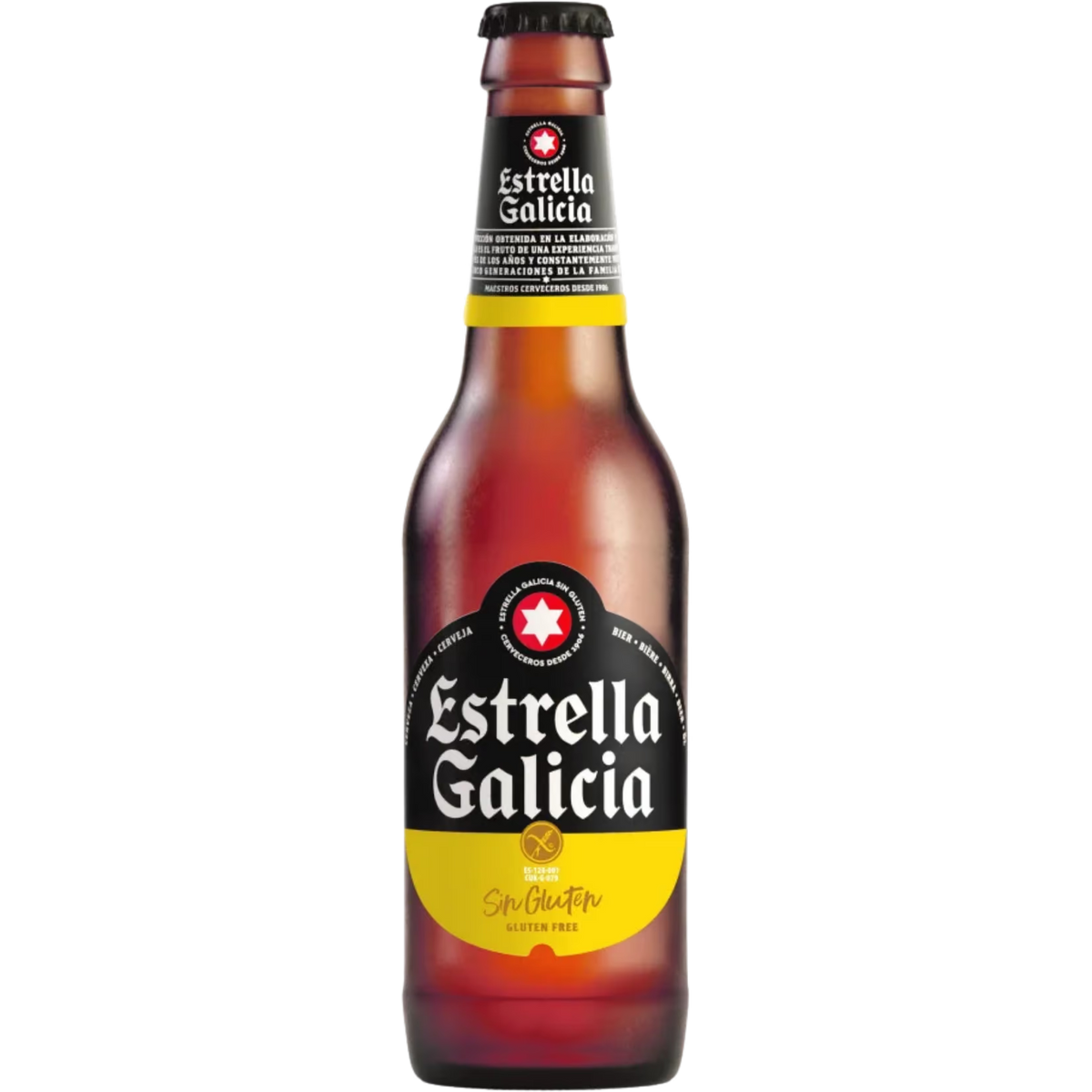 Cerveza Estrella Galicia Sin Gluten (Caja 24 unid.)