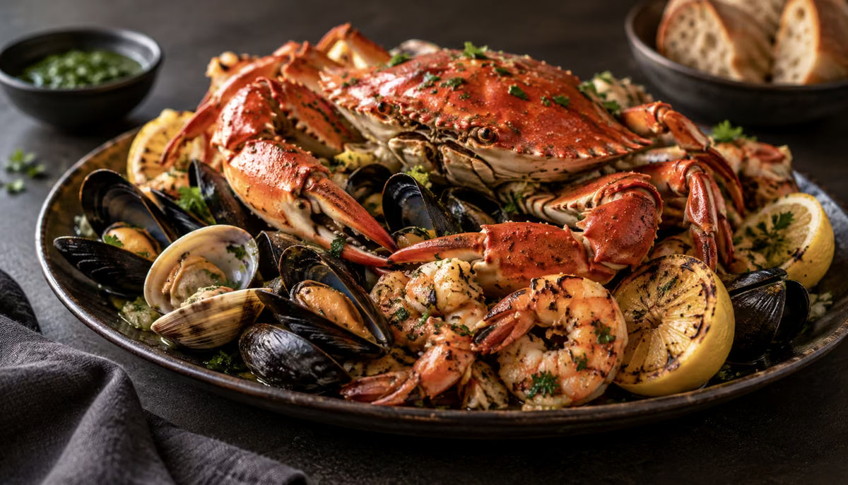 Cangrejo o mariscos