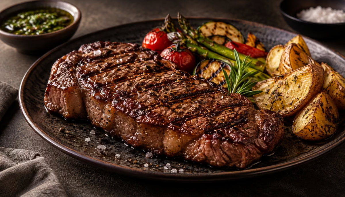 Carne de res a la parrilla
