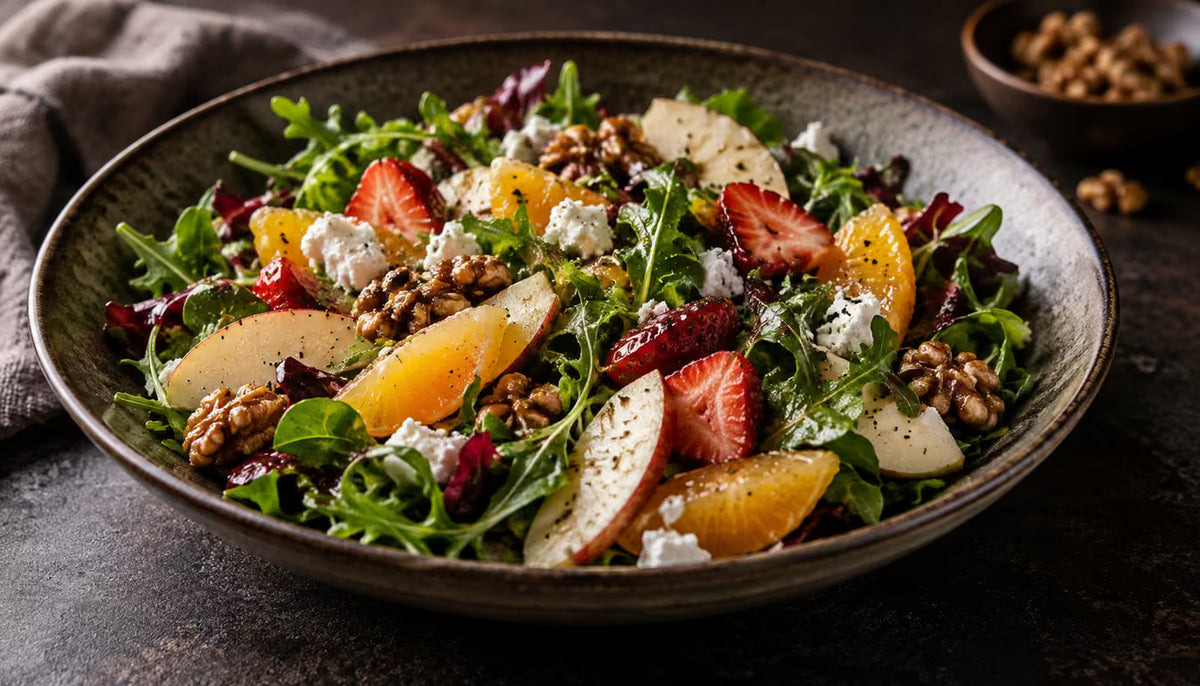 Ensaladas con frutas