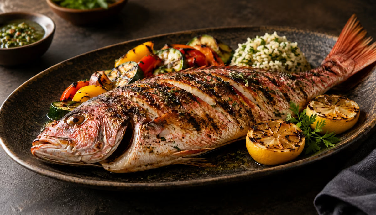 Pargo a la parrilla