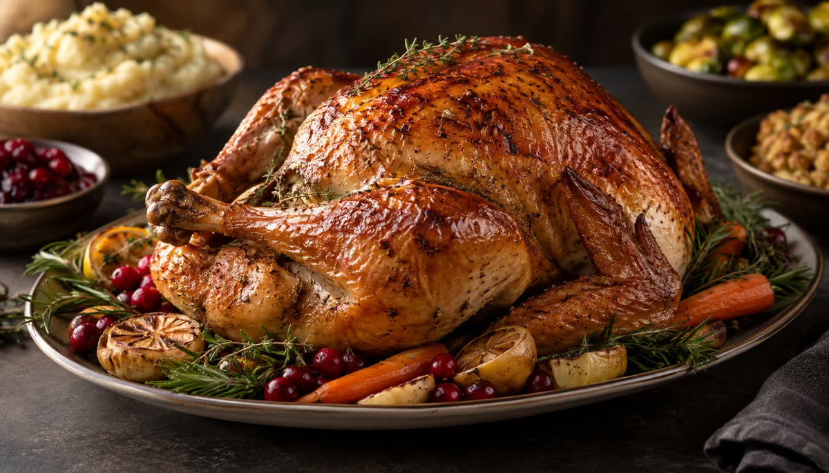 Pavo asado