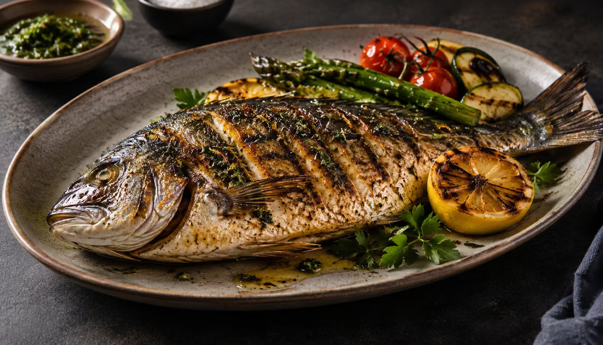 Pescado a la parrilla