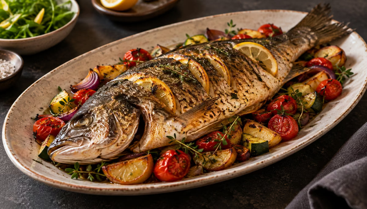 Pescado al horno