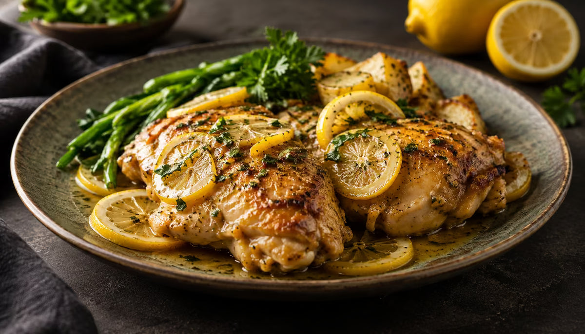 Pollo al limón