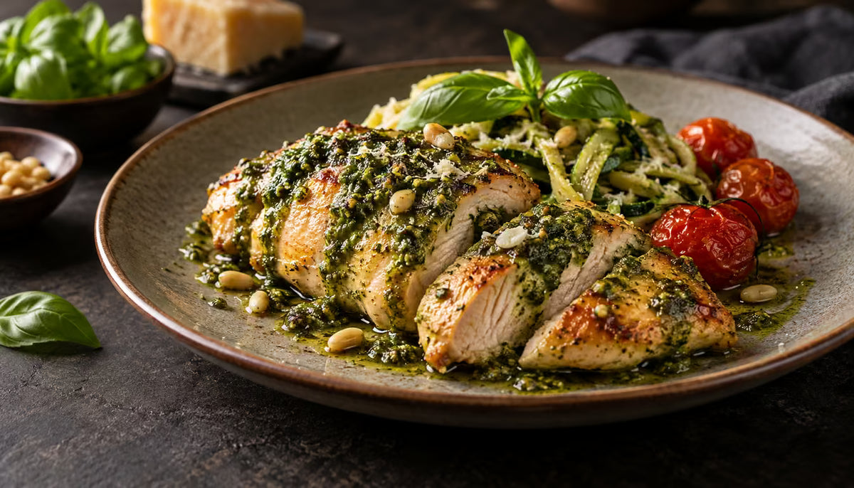 Pollo al pesto