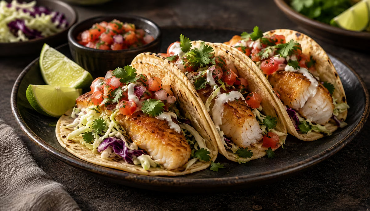 Tacos de pescado